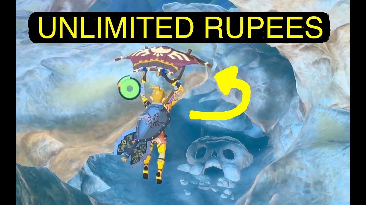 Zelda BoTW: Unlimited Rupees Trick (Fast Farming)