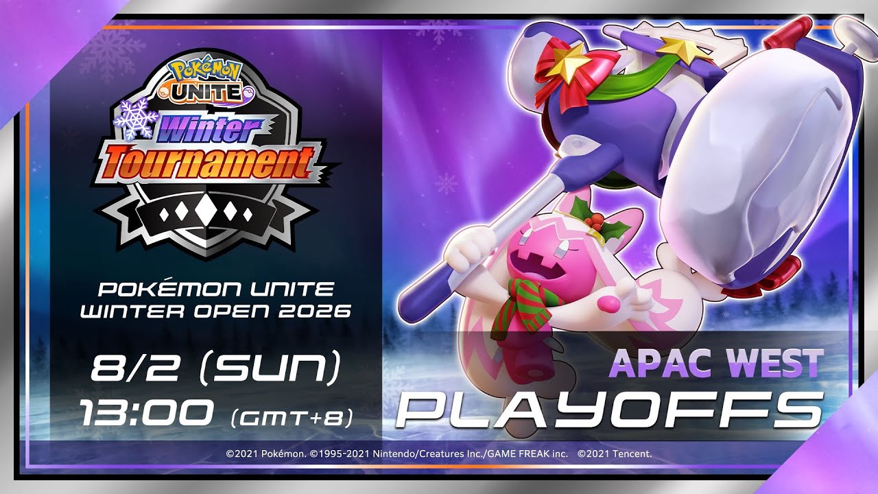APAC WEST Pok&eacute;mon UNITE Winter Tournament 2026