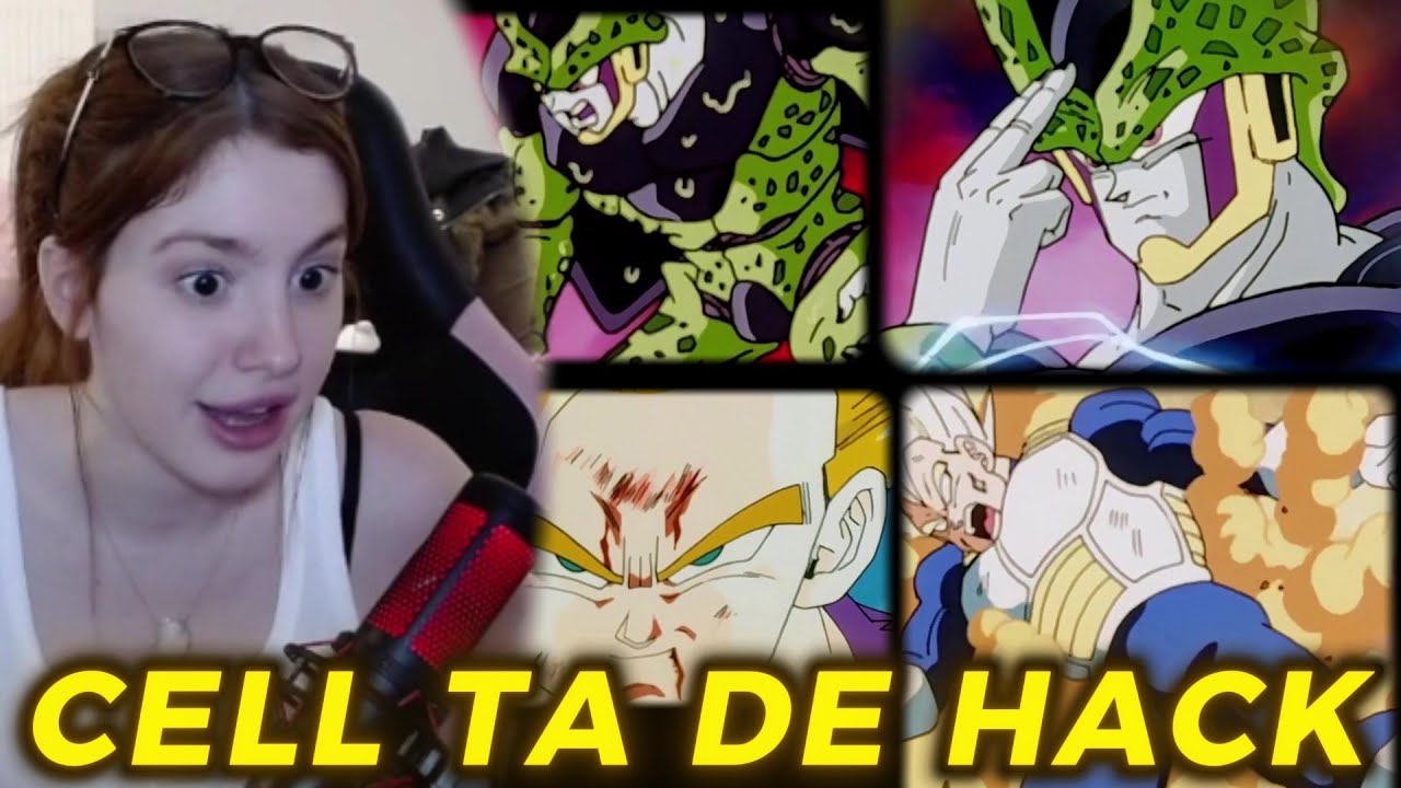 Cell salvo pelo roteiro e Vegeta nerfado...DBZ EP 189