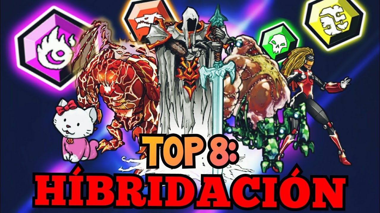 TOP 8: LOS MEJORES MUTANTES DE HÍBRIDACIÓN | Mutants Genetic Gladiators -Manuellewe