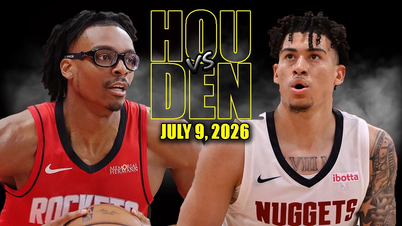 Denver Nuggets vs Houston Rockets Full Game Highlights - July 10, 2026 | NBA Summer League