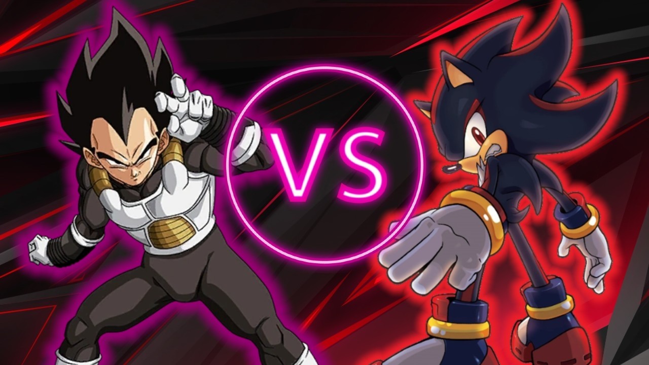 Vegeta (Xeno) vs Shadow(Archie) | Sprite Animation