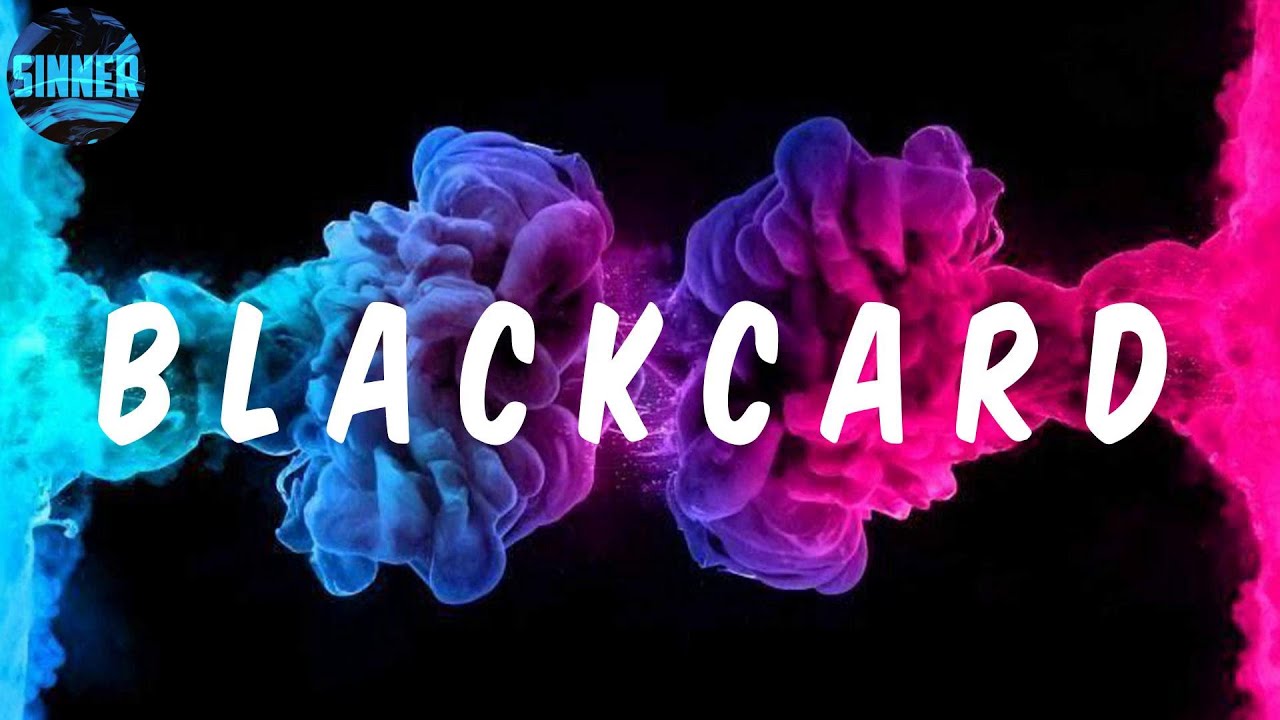 Franglish - B L A C K C A R D (Lyrics)