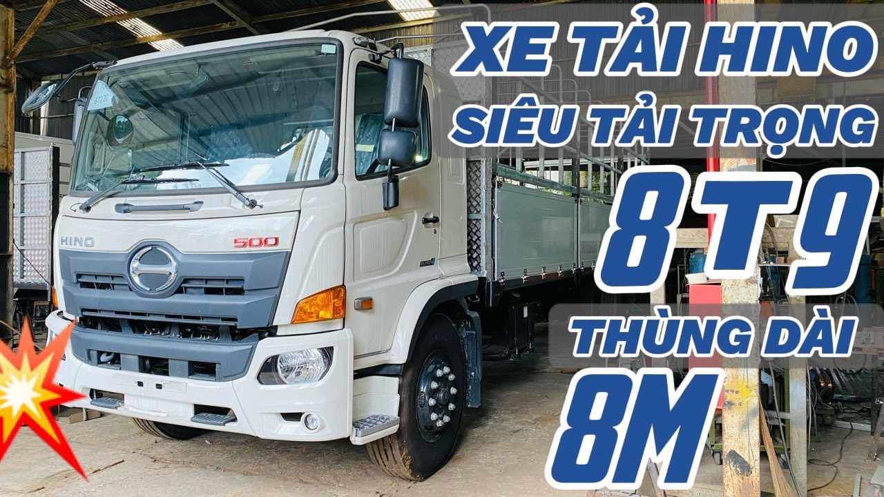 Xe Tải Hino 8 Tấn Si&ecirc;u Tải Trọng | Gi&aacute; Xe Hino 8 Tấn Mới Nhất Ch&iacute;nh H&atilde;ng Miền Nam