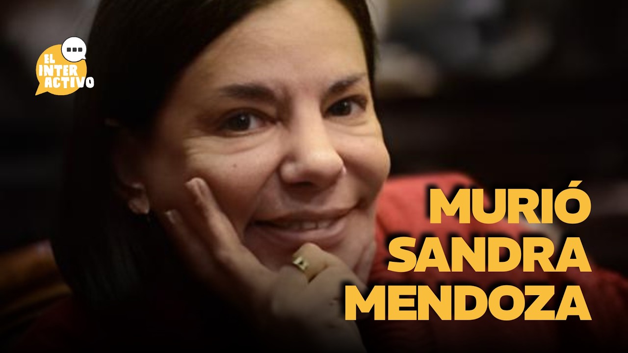 CONMOCIÓN: falleció la ex diputada Sandra Mendoza | ¿Cuál fue la causa?