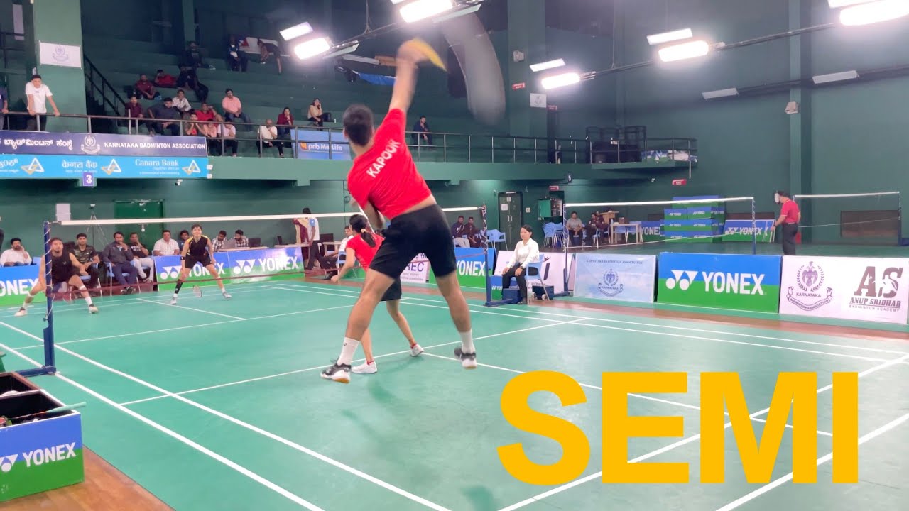 ROHAN KAPOOR/RUTHVIKA V/S NITIN/SHIKHA GAUTAM ALL INDIA BADMINTON TOURNAMENT 2024