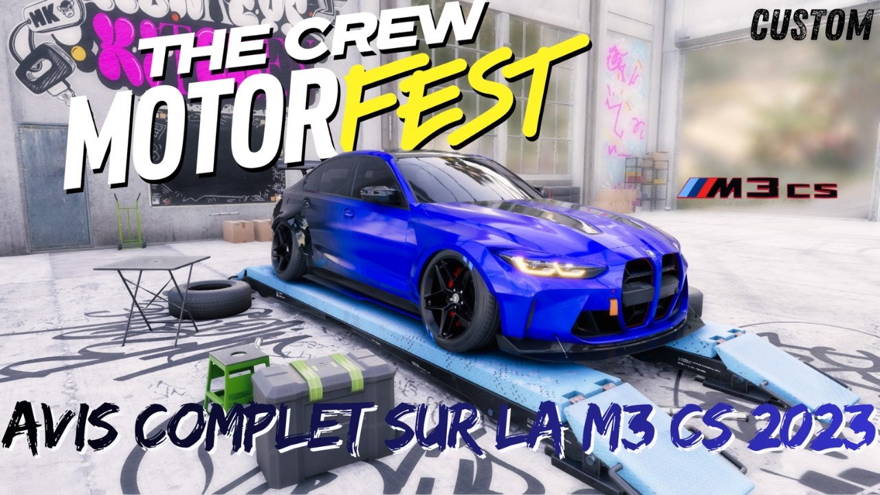 The Crew Motorfest : NEW BMW M3 CS 2023 🚗🔥 Custom & Réglages PRO (FR)