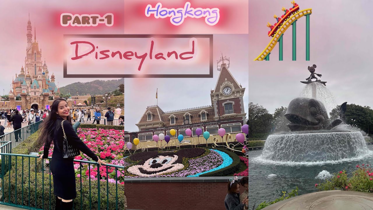 Part-1 Adventure, No Sleep, 23-Hour Layover & Hong Kong Disneyland 🏰 | Dream Trip in One Day| Disney