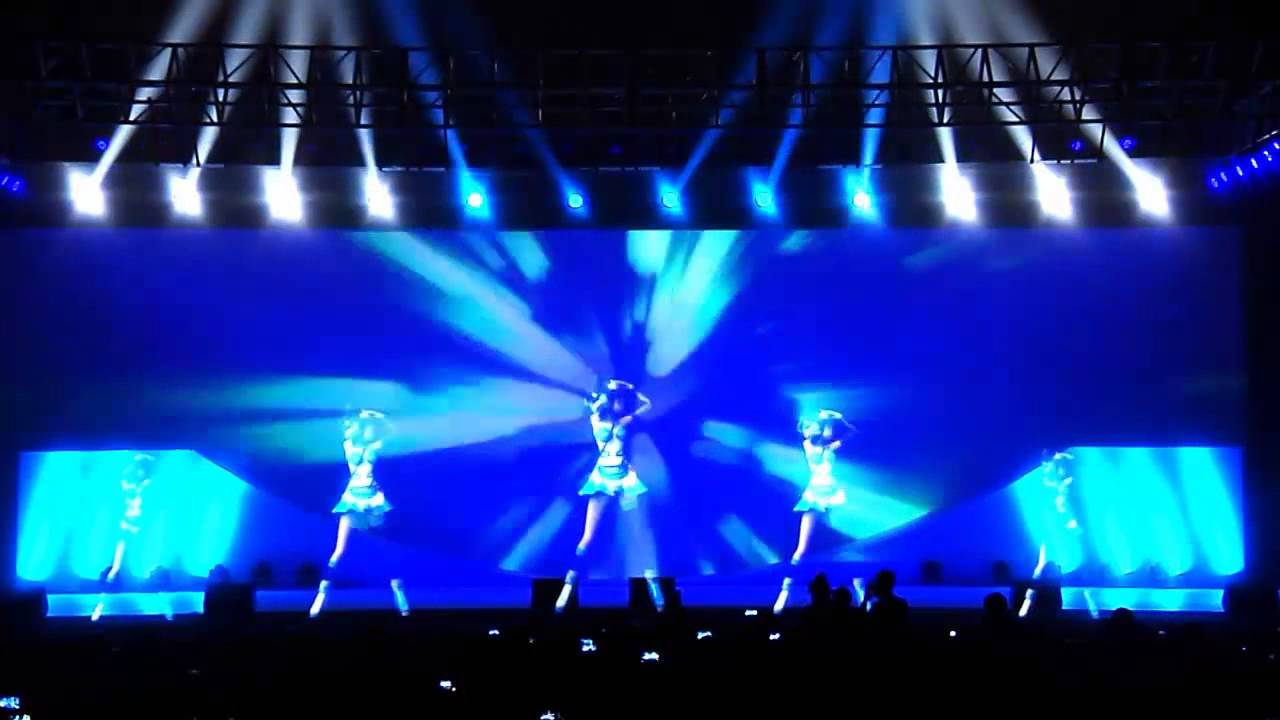 【LuoTianyi】Hologram stage at New Changan Benni launch event.【洛天依】