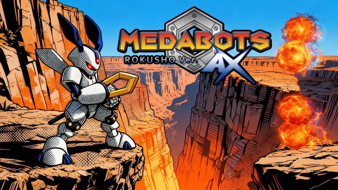 Medabots AX: Metabee and Rokusho | Longplay FULL GAME | Commentary
