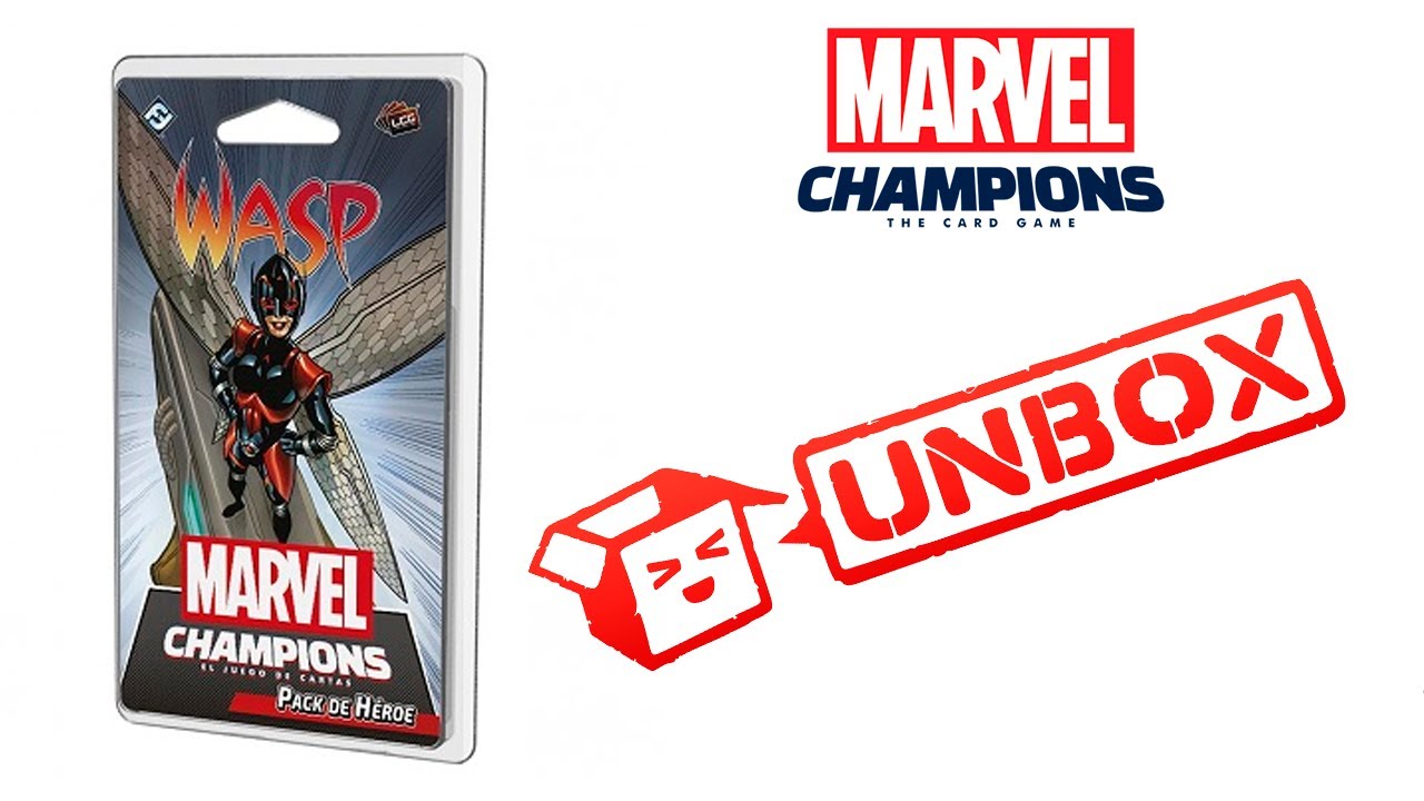 MARVEL CHAMPIONS | UNBOXING Wasp!