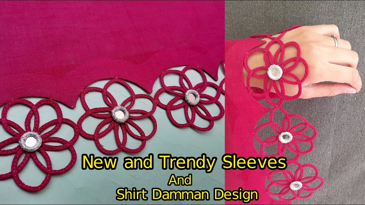 Stylish Sleeves Design Cutting and stitching | Dori design sleeves | Sewing ideas for beginners