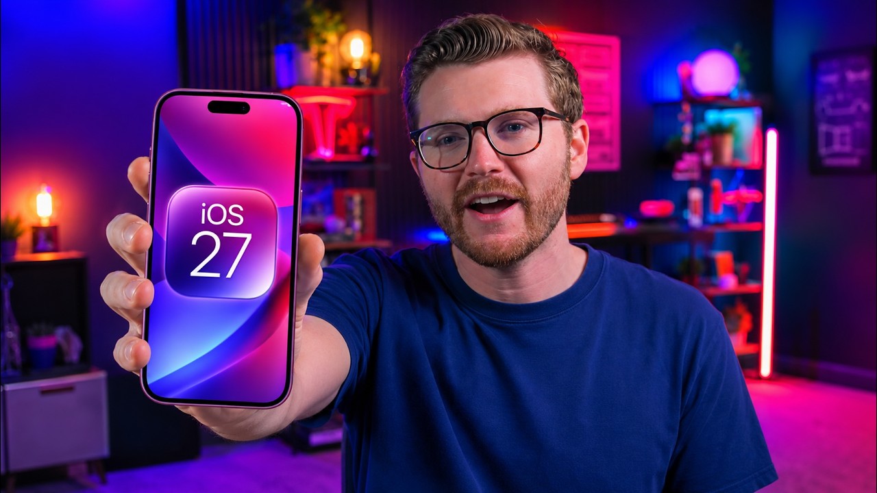 What you need to know! Apple's MAJOR iOS 27 update!