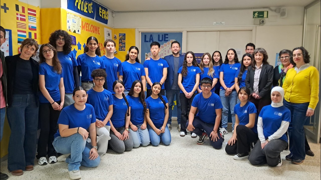 L'Institut Pons d'Icart, ambaixador del Parlament Europeu