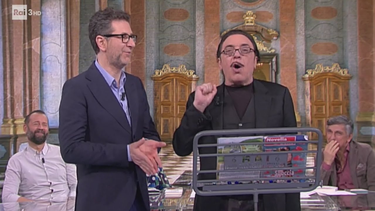 Nino Frassica e i programmi della settimana di 