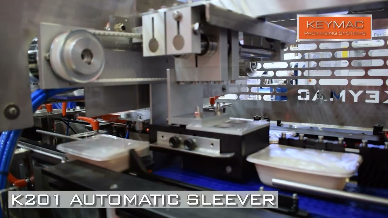 Keymac K201 Fully Automatic Twin-Lane Pre-Glued Sleever