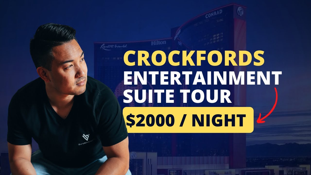 Crockford's $2,000 Per Night Entertainment Suite Tour inside Resorts World Las Vegas