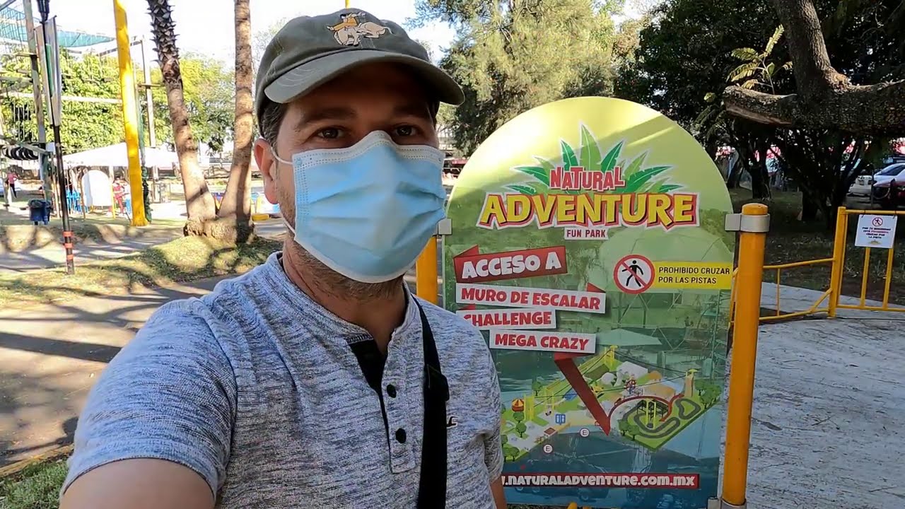 Visitando un parque de atracciones  con Valeria - Natural Adventure, Fun Park, [V-blog116]