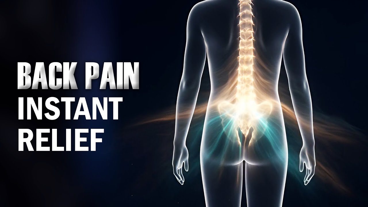 Instant Lower Back Pain Relief ✅ Works Fast | No Ads Binaural Beats