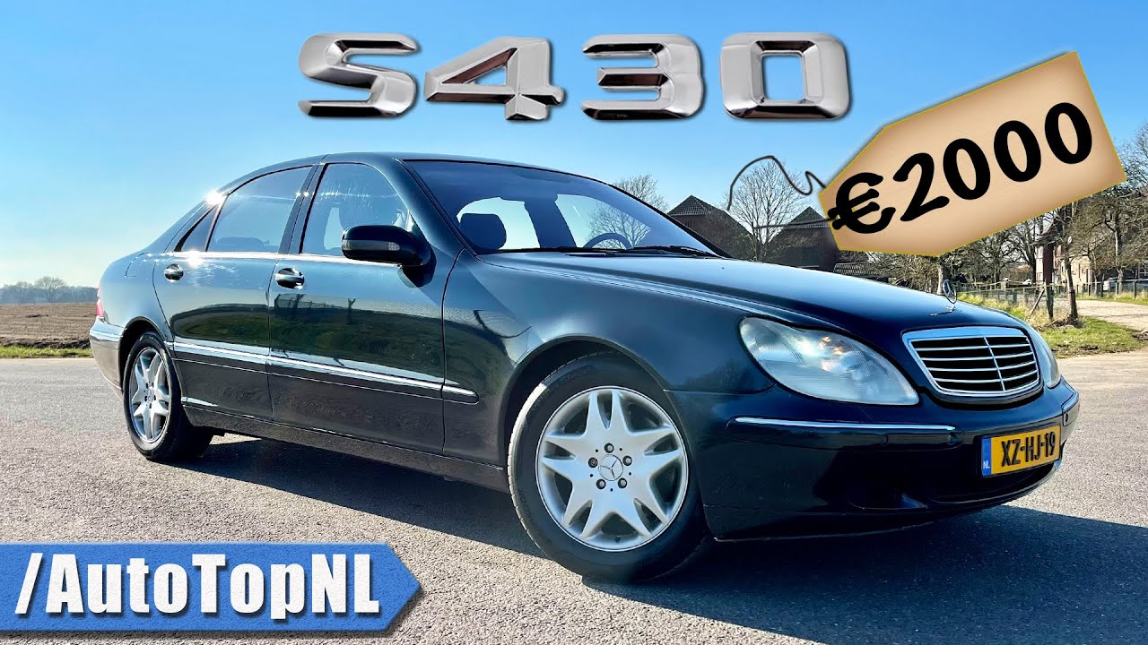 1999 Mercedes S430 LWB W220 | 250 KM/H Review on AUTOBAHN by AutoTopNL