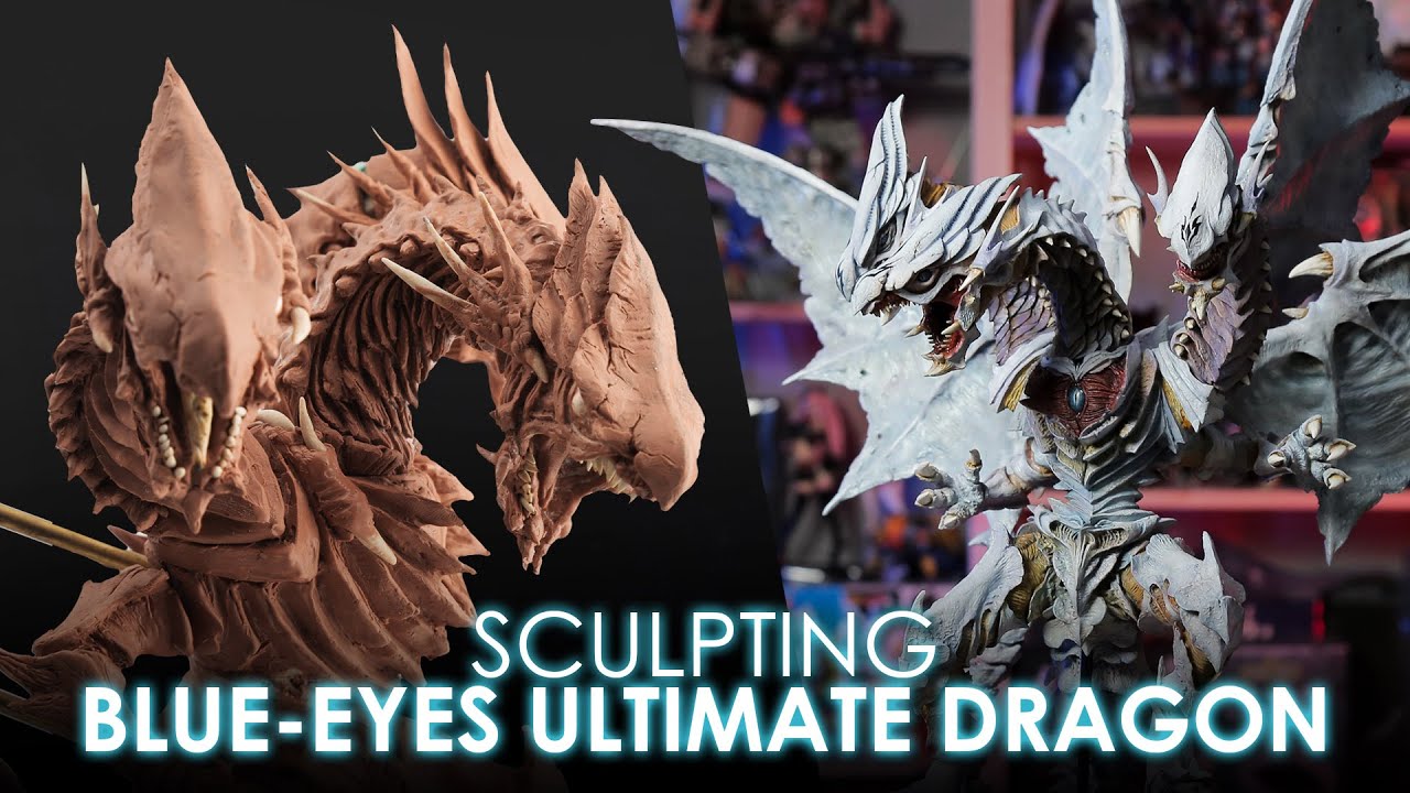 Blue-Eyes Ultimate Dragon：Sculpting and Painting EP.9｜Mr.Joe Hobby.tv