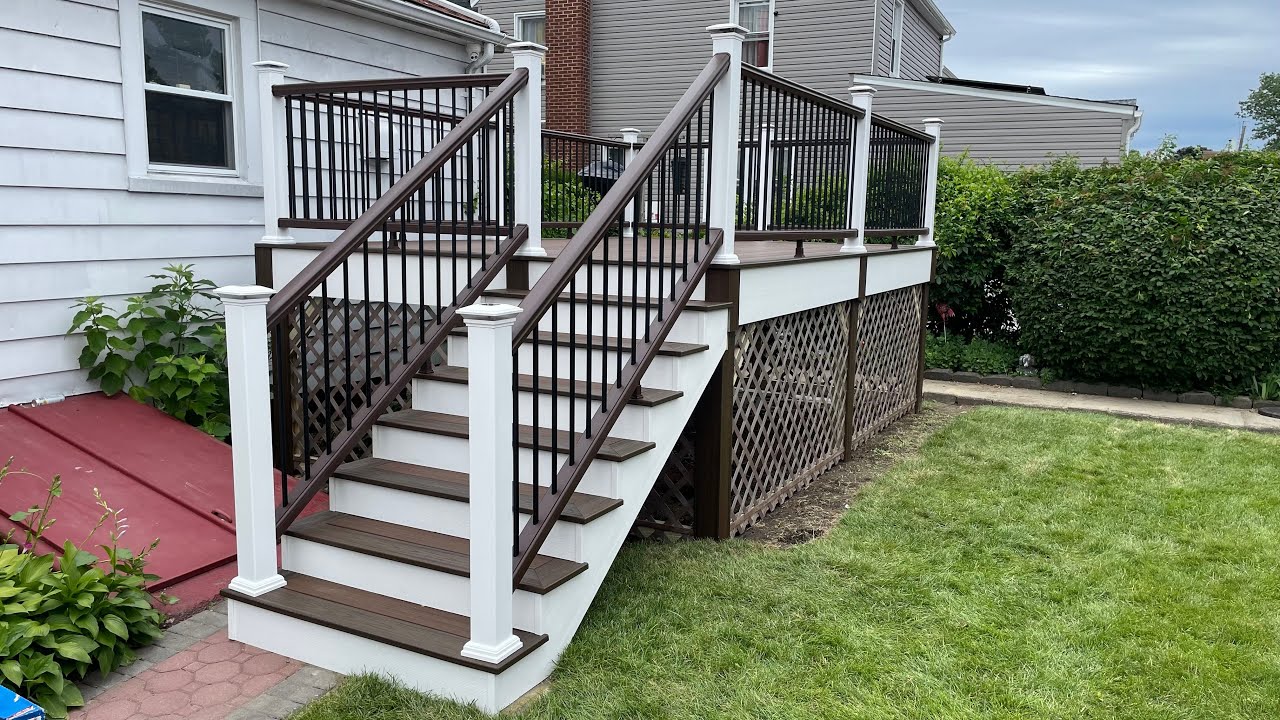Trex Deck construction — No Maintenance Decks & Railings