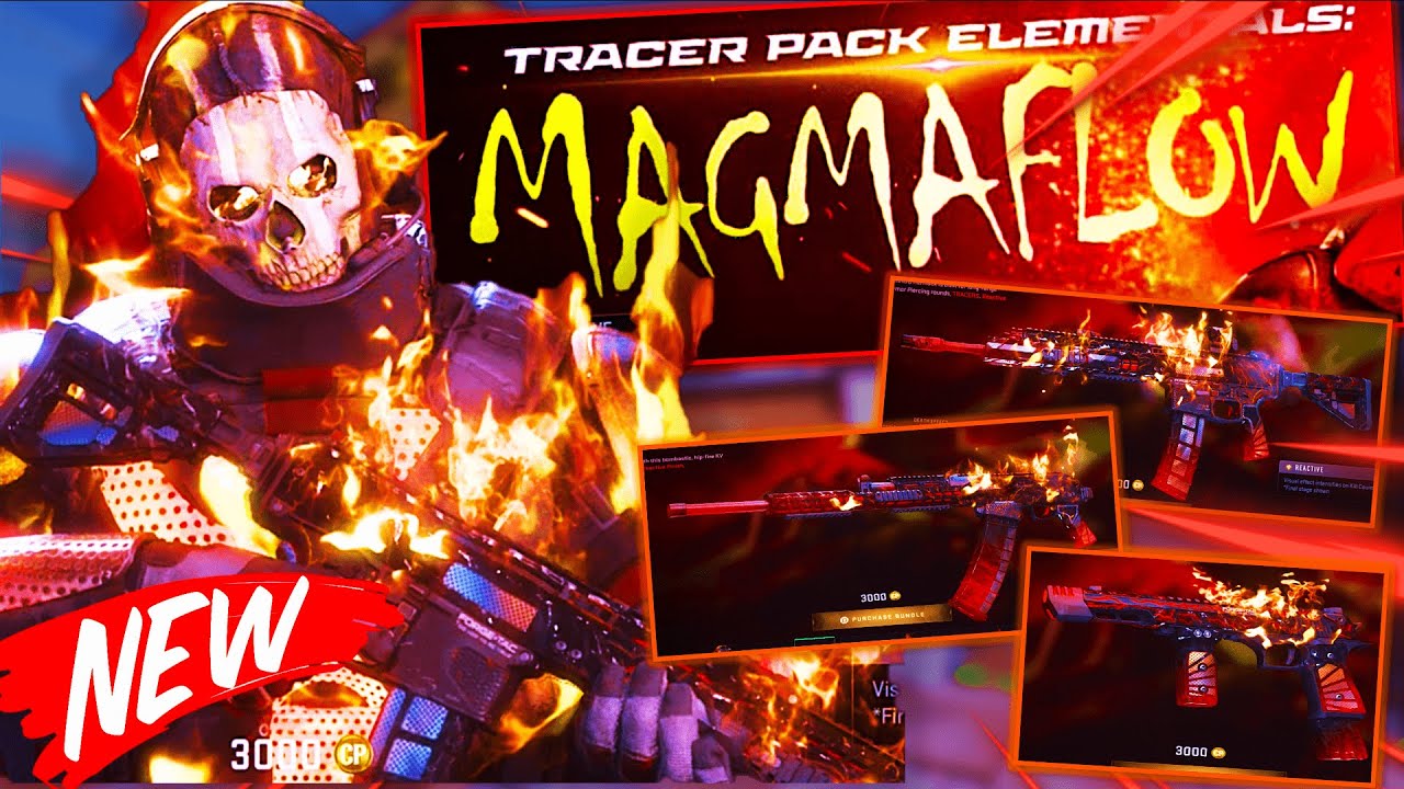 *NEW* Tracer Pack ELEMENTALS: MAGMA FLOW Bundle