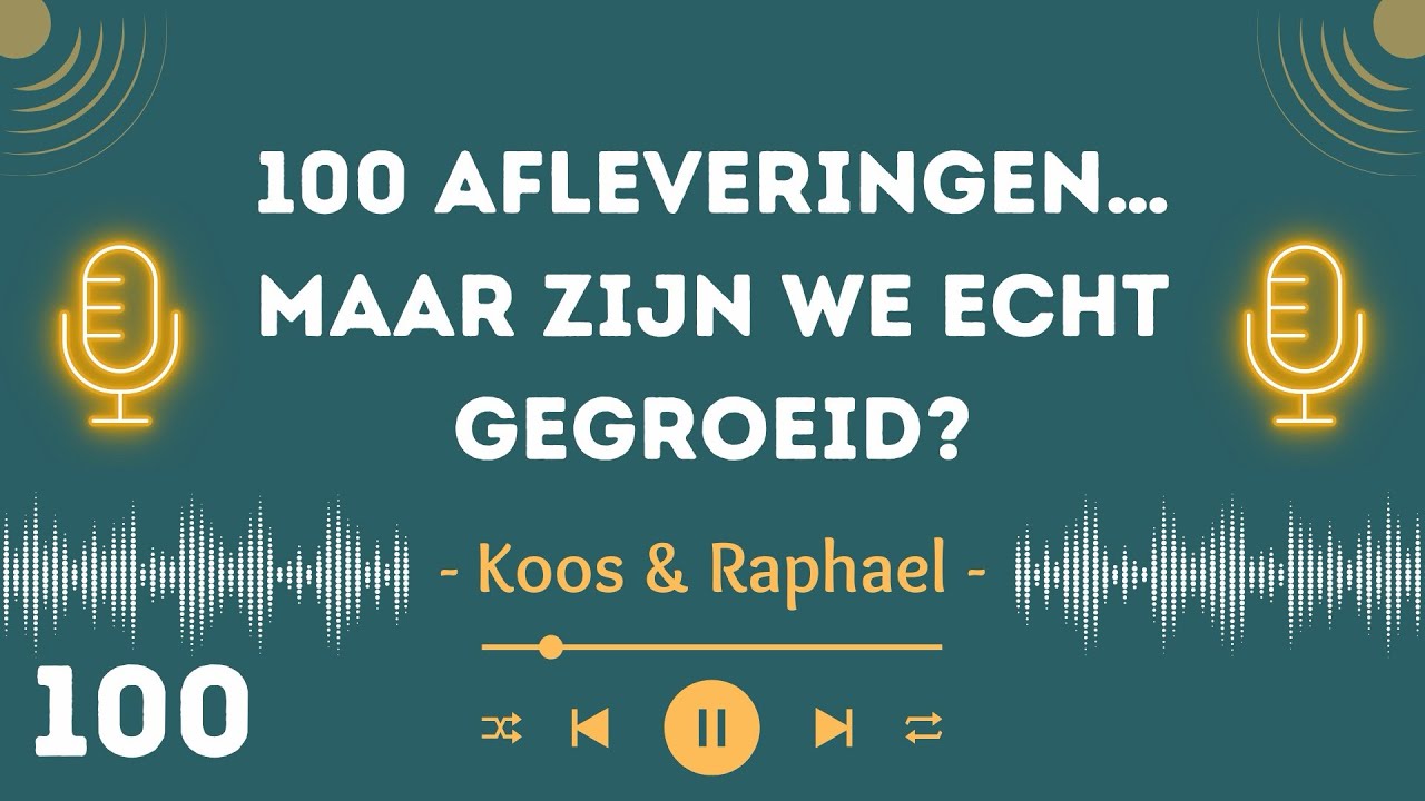 100 afleveringen… maar zijn we echt gegroeid?