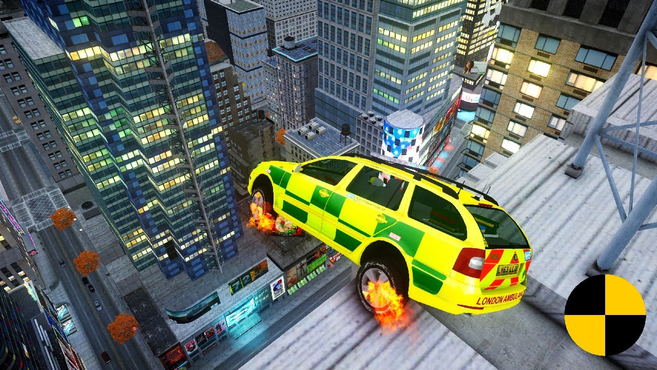 GTA 4 CRASH TESTING REAL CAR 477