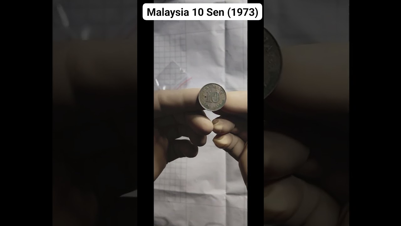 Vintage Malaysia: 1973 10 Sen Parliament Coin 🇲🇾