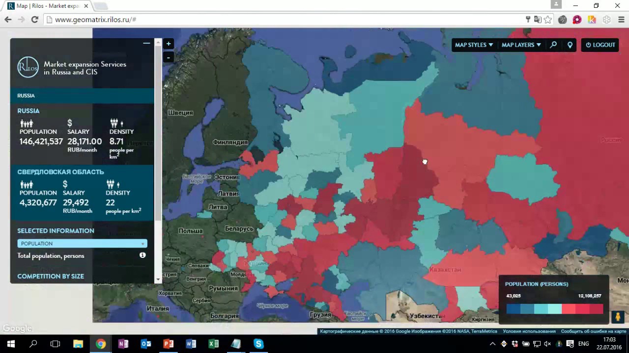 RILOS: Russian Market Expansion for Retail Locations & Geomarketing Solutions