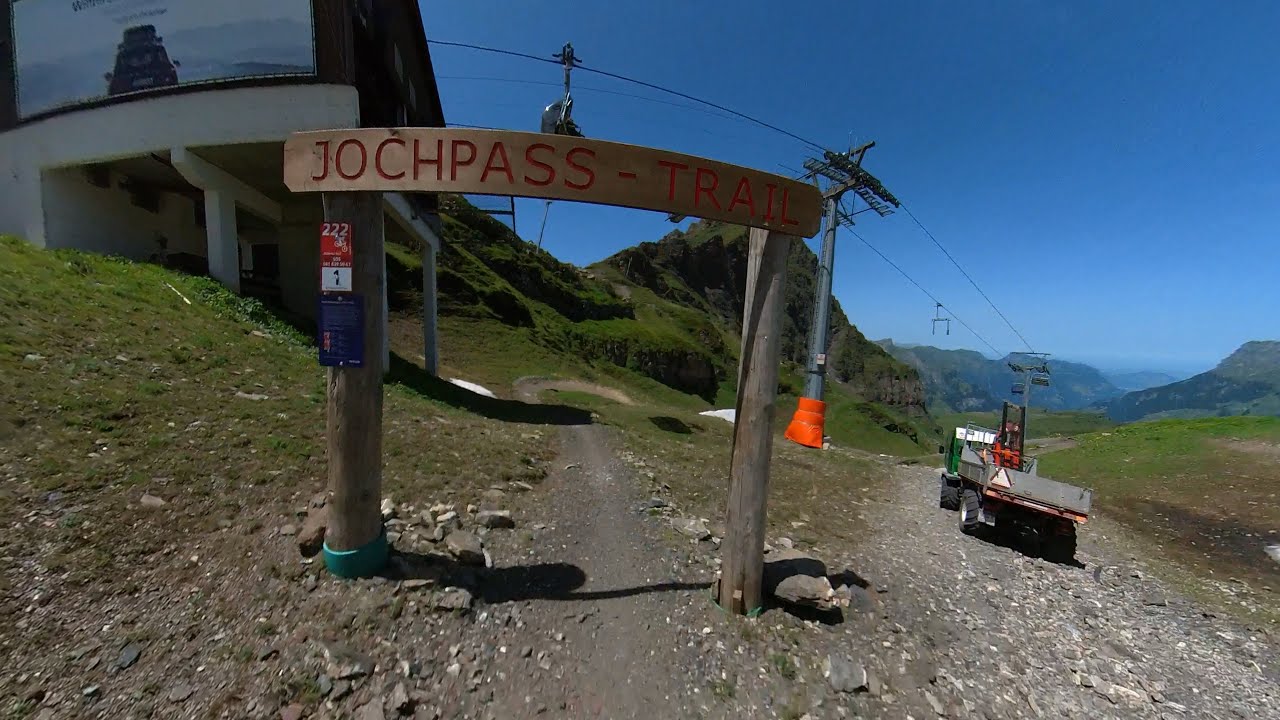 MTB Jochpass Trail in Engelberg June 2025