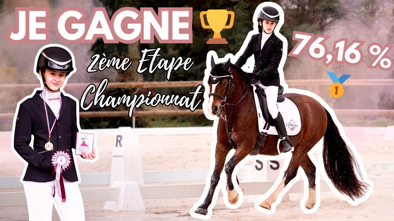 👉 JE GAGNE 🏆😱 Ma PLUS BELLE VICTOIRE en dressage avec Pride