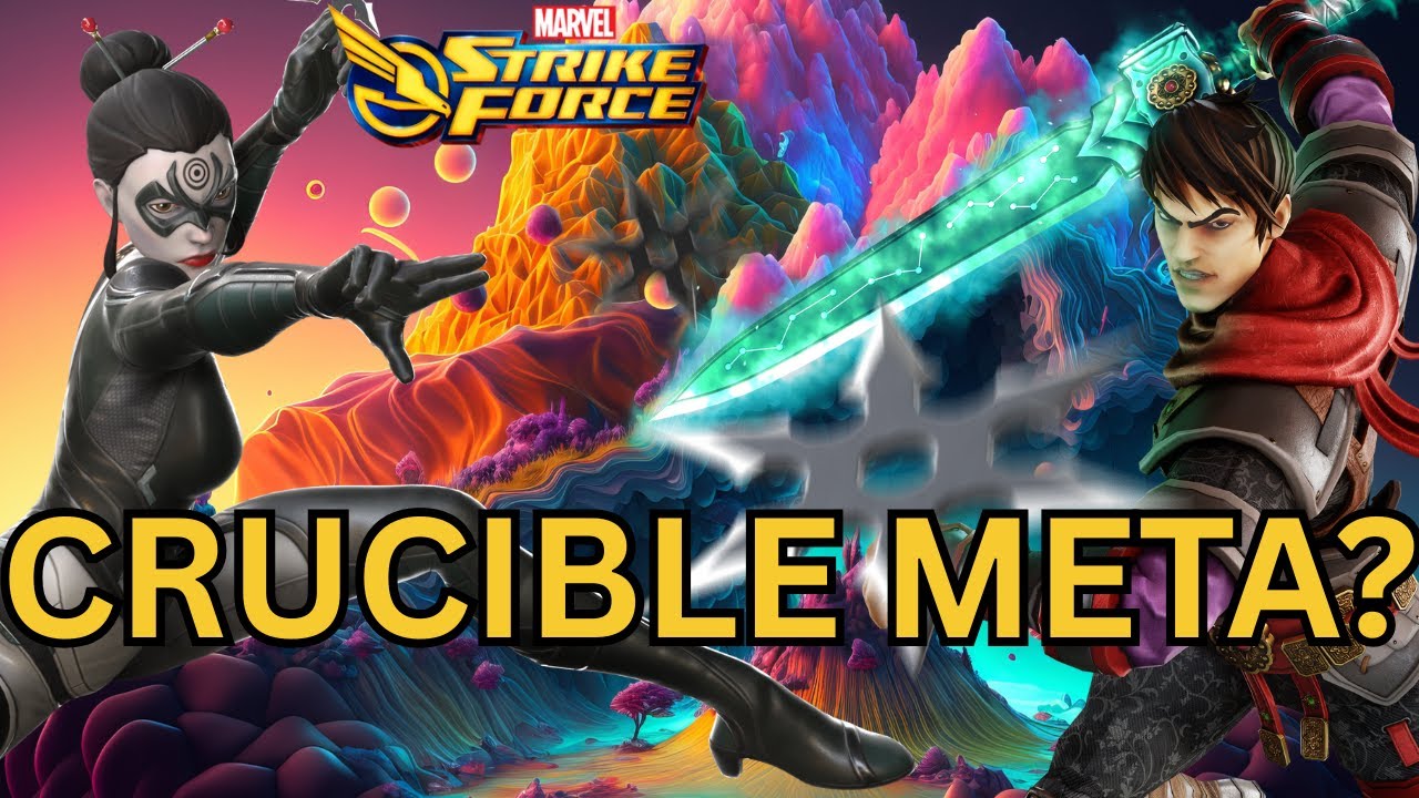 Меня пугает бессмертное оружие в &laquo;Горниле&raquo; | Космическое Горнило | Marvel Strike Force | MSF