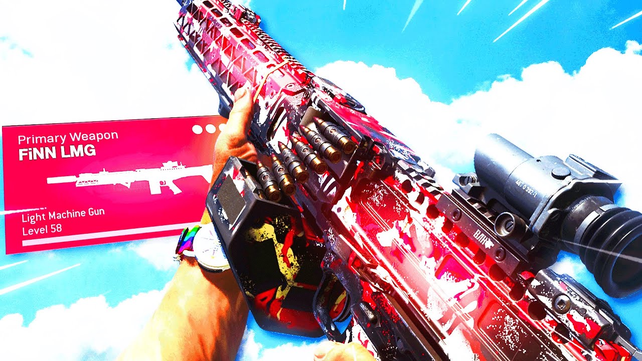 the FiNN LMG is NOW INSANE in SEASON 5 WARZONE [CLASS SETUP / LOADOUT / GAMEPLAY]