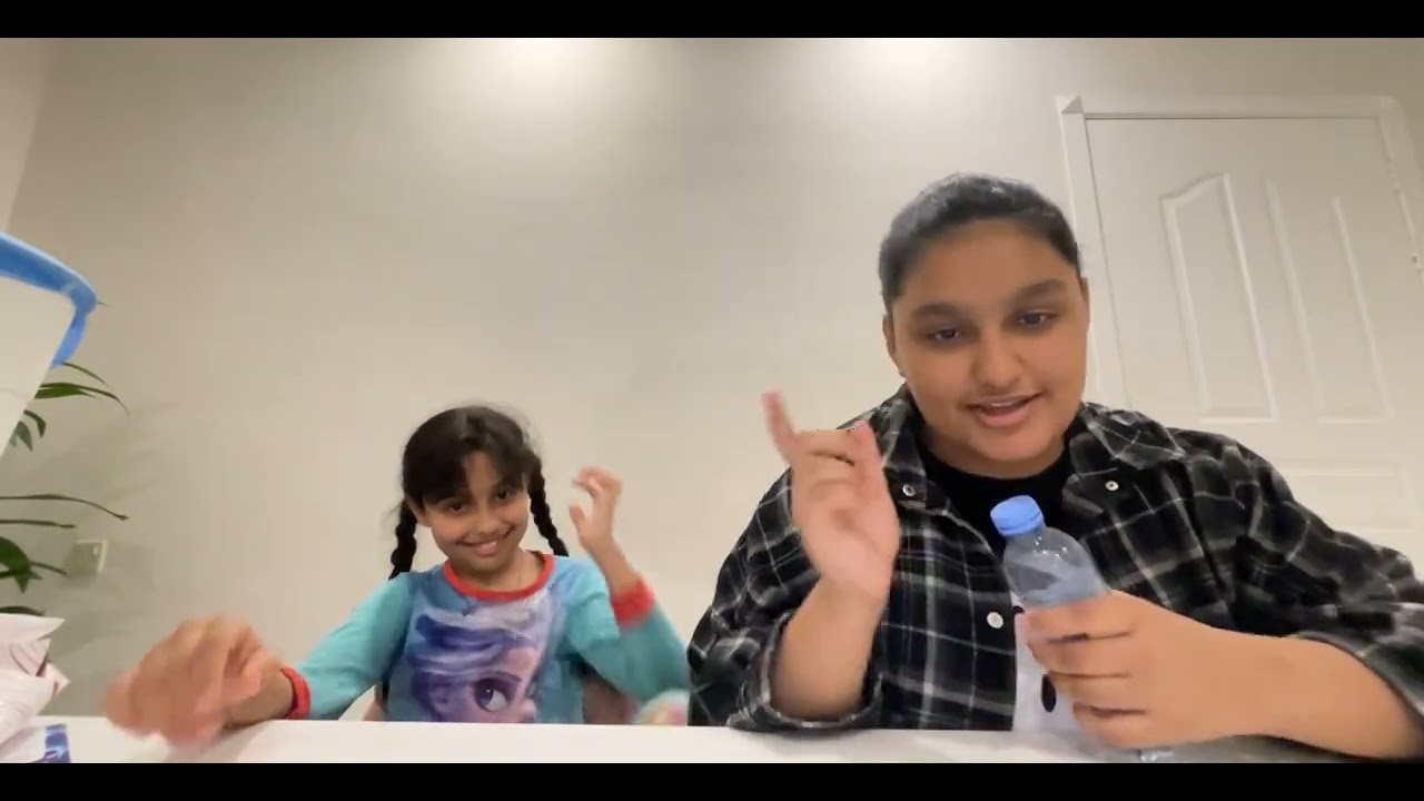 واخيراً رجعت لكم بمقطع جديد بعد السحبه 💖💖 + لعبنا أنا وأختي تحدي الضحك😂