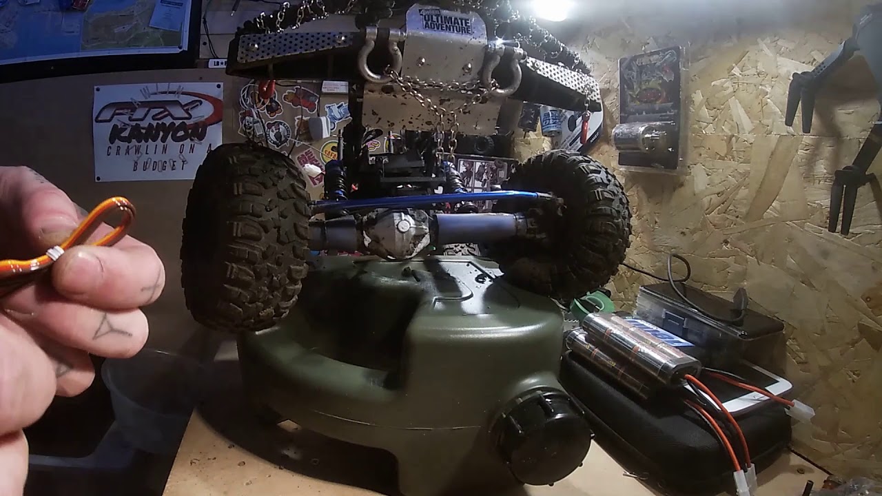 25KG SERVO UPGRADE ON THE FTX KANYON.