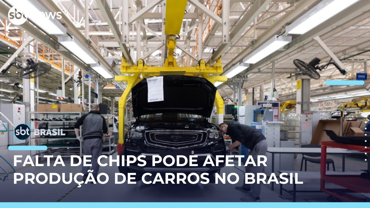 Escassez de chips ameaça produção de carros no Brasil  | 