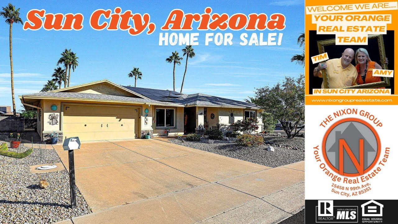 SOLD! By The Nixon Group-Reconfigured Wilmington Model-17203 N  Palo Verde Dr Sun City, AZ 85373