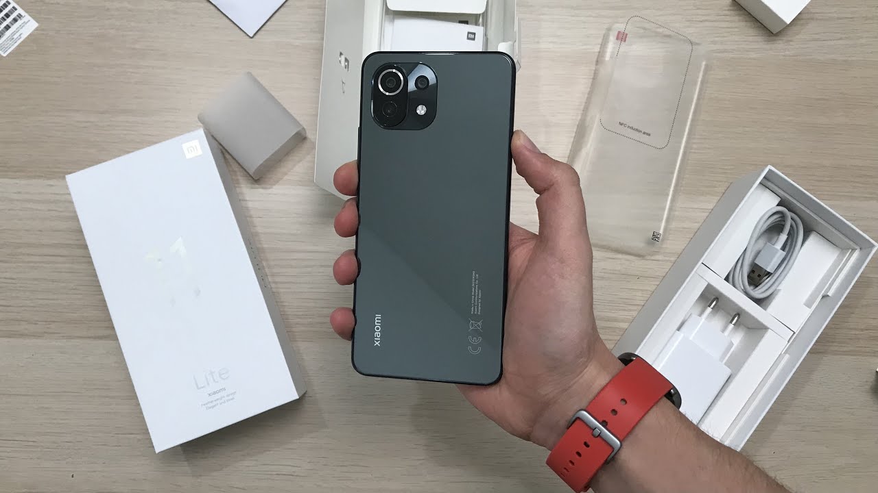 Xiaomi Mi 11 Lite 6/64GB Boba Black - ASMR Unboxing!