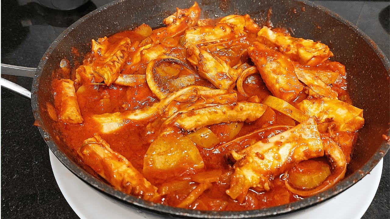 REJOS DE POTA EN SALSA, Receta Tradicional de CUARESMA y SEMANA SANTA, Fácil y rico