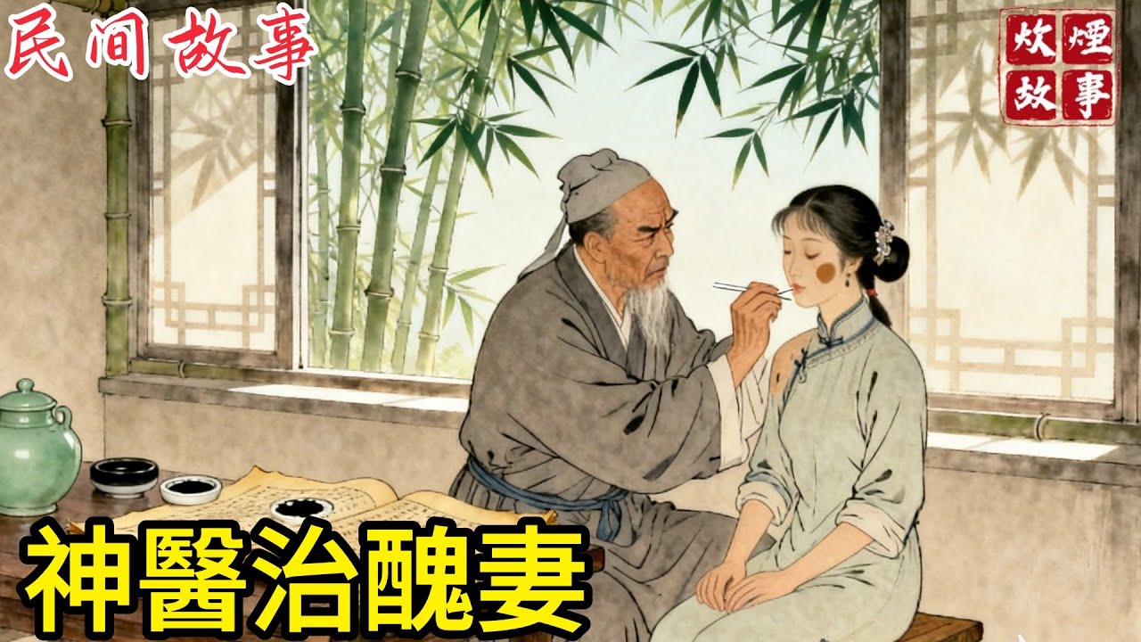 丈夫嫌她臉上胎記醜陋娶小妾，她默默離家擺茶攤，竟意外救下受傷神醫，恢復身體後幫女子去掉臉上胎記，從此醜小鴨變白天鵝#故事頻道#民間故事#故事分享#中國文化#情感#聽書#丑妻逆袭