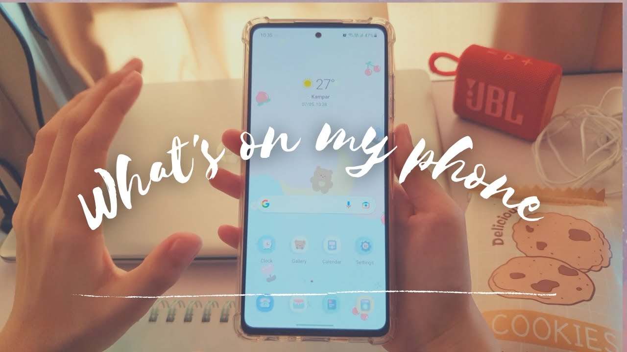 ✧.* what's on my phone? 📱 | Samsung Galaxy A72 | aesthetic ✧.*