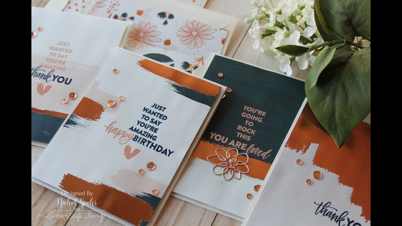 Simon Says Stamp | Clean & Simple Cards & Envelope Liners