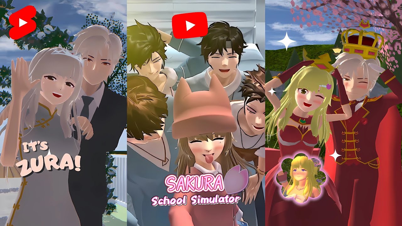 KUMPULAN VIDEO SHORTS IT'S ZURA! 20 || SAKURA SCHOOL SIMULATOR INDONESIA 