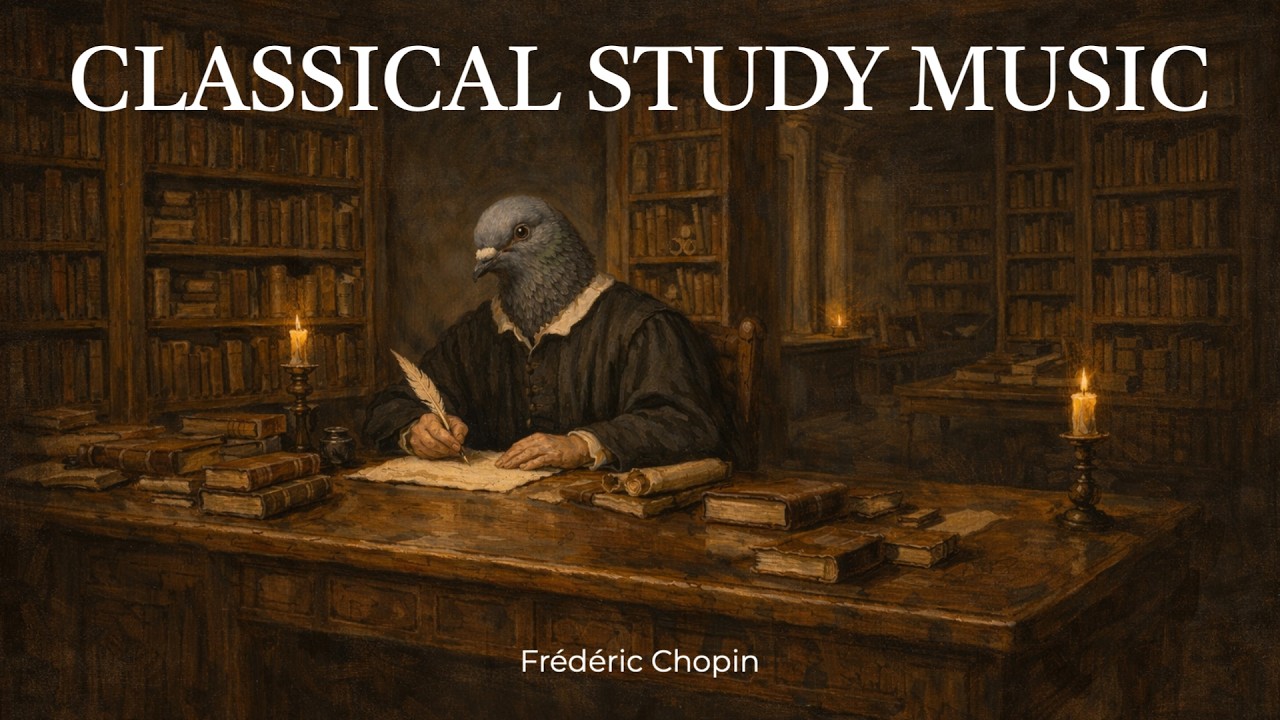 Chopin Classical Study Music | Piano Focus Music for Deep Work, Reading, and Studying