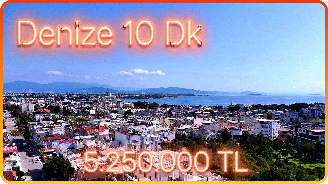 Didim Merkezde Masrafsız 2+1 Ön Cephe Daire! | Denize 10 Dk Yürüme Mesafesinde