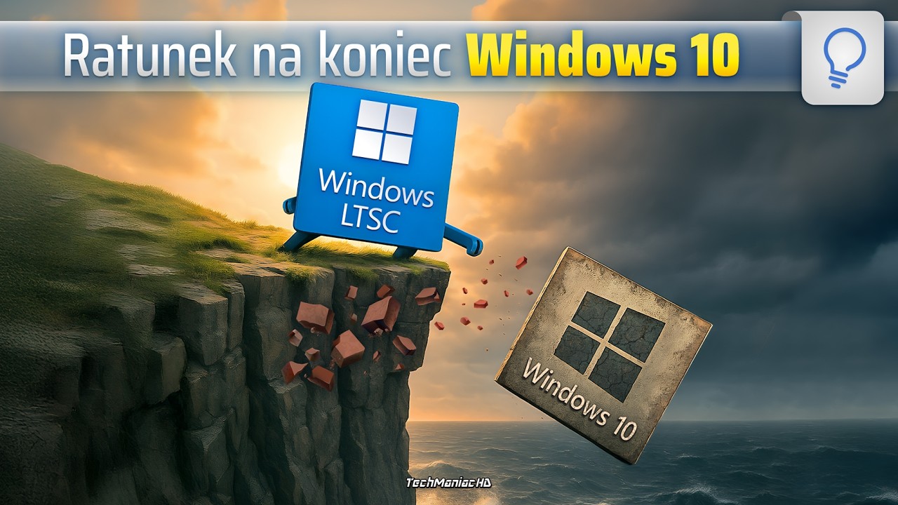 Koniec Windows 10! 🪦💀 RATUNEK dla starszych PC ✅ Lżejszy, szybszy i pozbawiony śmieci LTSC! 💡🚀