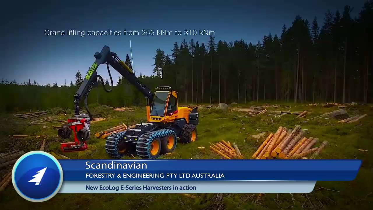 New EcoLog E Series Harvesters In Action