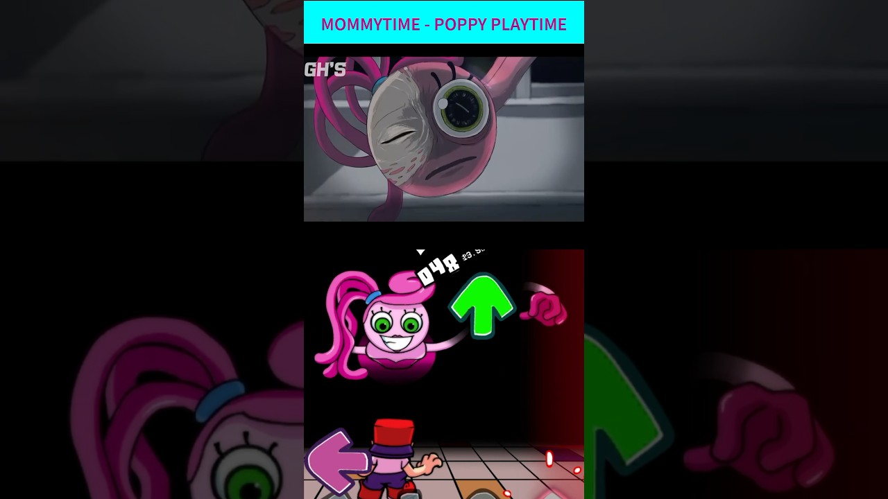 Mommytime Animation & Gameplay - Mommy Long Leg - FNF Poppy Playtime Mod #fnf #poppyplaytimeshorts